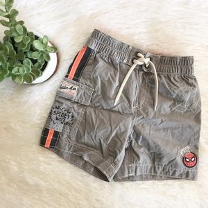 Junk Food x Gap Baby Marvel Spider-Man Swim Trunk Short size 12-18 months grey